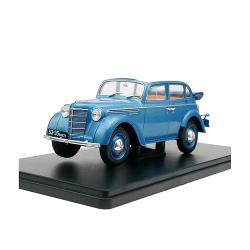 Miniatur Motorfahrzeug-Modelle 1:24 Für Moskvich 400-420A Cabrio Nostalgie Oldtimer-Modell Hobbyist Collection Überraschungsspielzeug-Display Fertigmodell von BMAONZ