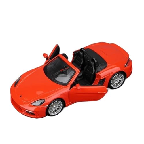 Miniatur Motorfahrzeug-Modelle 1:24 Für Porsche 718 Alloy Sports Open-Top-Auto Statische Druckgussfahrzeuge Sammlermodell Spielzeug Druckgussfahrzeug Fertigmodell von BMAONZ