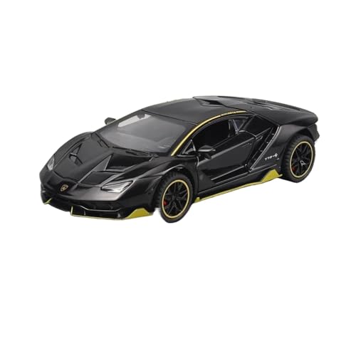 Miniatur Motorfahrzeug-Modelle 1:32 Für Lambo Pagani Huayra Metall-Modellauto-Spielzeugautos Mit Licht Und Sound, Zurückziehbares Spielzeugauto Fertigmodell(Green) von BMAONZ