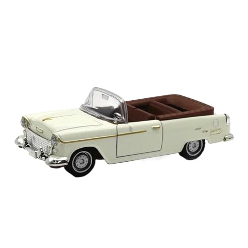 Miniatur Motorfahrzeug-Modelle 1:32 Für Legierung Oldtimer Modell Kinder Spielzeug Auto Dekoration Pull-Back Auto Modell Junge Druckguss Auto Modell Fertigmodell(Beige) von BMAONZ