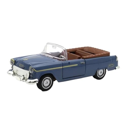 Miniatur Motorfahrzeug-Modelle 1:32 Für Legierung Oldtimer Modell Kinder Spielzeug Auto Dekoration Pull-Back Auto Modell Junge Druckguss Auto Modell Fertigmodell(Blue) von BMAONZ