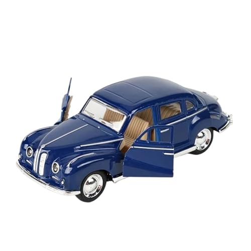 Miniatur Motorfahrzeug-Modelle 1:32 Für Legierungs-Oldtimer-Modell, Kinderspielzeugauto-Ornamente, Zurückziehbares Automodell Jungenspielzeug Druckguss Fertigmodell(Style D) von BMAONZ