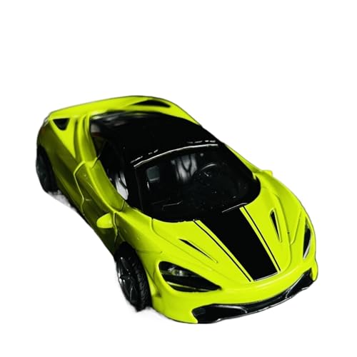 Miniatur Motorfahrzeug-Modelle 1:36 Für Tür Legierung Sportwagen Modell Simulation Return Force Kinder Spielzeug Auto Junge Ornament Ornament Fertigmodell(Green) von BMAONZ