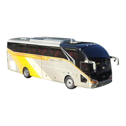 Miniatur Motorfahrzeug-Modelle 1:42 Für Jinlong Doppel Windschutzscheibe Doppel Deck Touring Bus Modell Legierung Modell Spielzeug Hobbyist Sammlung Fertigmodell von BMAONZ