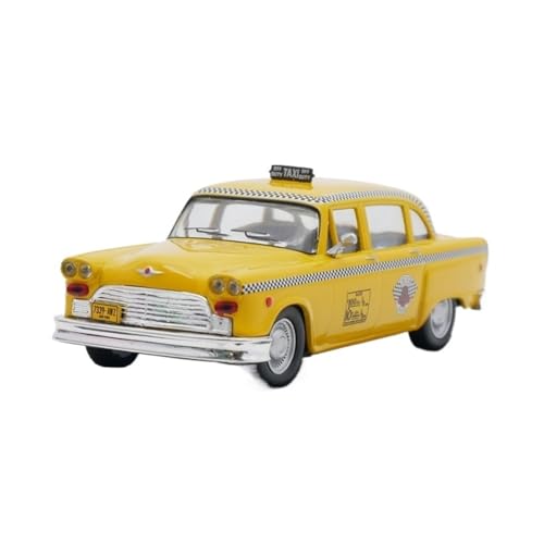 Miniatur Motorfahrzeug-Modelle 1:43 Für Checker 1980 Taxi Legierung Automodell Spielzeug Hobbyist-Sammlung Ornamente Fahrzeugdekoration Fertigmodell von BMAONZ