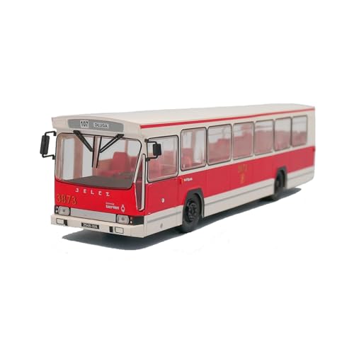 Miniatur Motorfahrzeug-Modelle 1:43 Für Jelcz Berliet PR100 1973 Bus Coach Legierungsauto Modell Hobbyist Collection Fahrzeugdekoration Display ﻿ Fertigmodell von BMAONZ