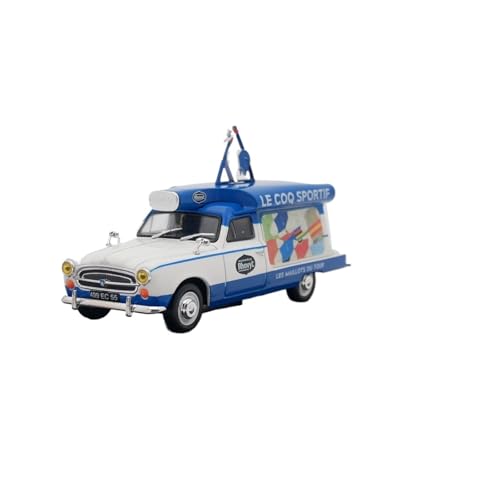 Miniatur Motorfahrzeug-Modelle 1:43 Für Peugeot 403 U8 Van Werbung Legierung Auto Modell Hobbyist Sammlung Überraschung Spielzeug Fahrzeug Fertigmodell von BMAONZ