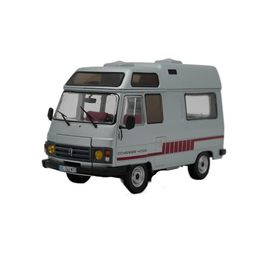 Miniatur Motorfahrzeug-Modelle 1:43 Für Peugeot J9 Wohnmobil Campervan Legierung Auto Modell Hobbyist Sammlung Überraschung Spielzeug Display Ornamente Fertigmodell von BMAONZ