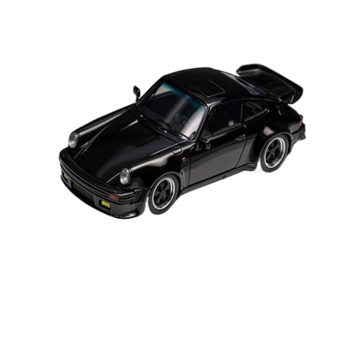 BMAONZ Miniatur Motorfahrzeug-Modelle 1:43 Für TurboS 930 3.3 1989 Black Simulation Limited Edition Resin Metal Statisches Automodell Spielzeugfahrzeug Fertigmodell von BMAONZ