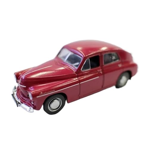 Miniatur Motorfahrzeug-Modelle 1:43 Für Warsaw M20 Classic Sedan Legierung Automodell Statisches Spielzeug Metall Ornamente Anzeige Leichter Ausschlag Fertigmodell von BMAONZ