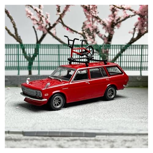 BMAONZ Miniatur Motorfahrzeug-Modelle 1:64 Für Datsun Bluebird 510 Wagon Druckguss Legierung Metall Auto Modell Spielzeug Fahrzeug Dekoration Home Decor ﻿ Fertigmodell von BMAONZ