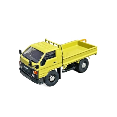 Miniatur Motorfahrzeug-Modelle 1:64 Für Dyna Elephant Truck Heckhaube Zu Öffnende Legierung Automodell Dekoratives Modell Spielzeug Für Die Sammlung Fertigmodell(Yellow) von BMAONZ