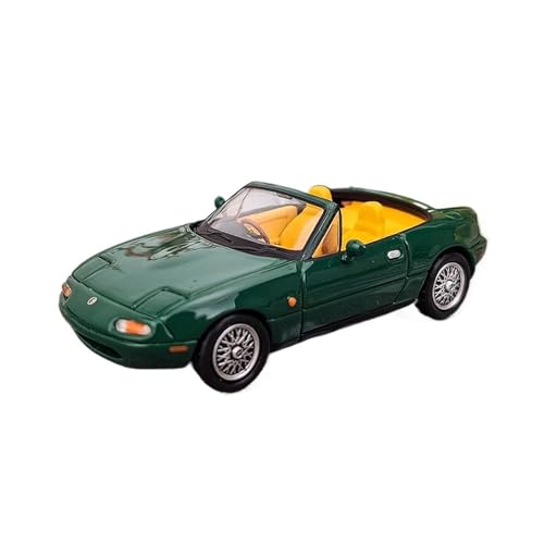 Miniatur Motorfahrzeug-Modelle 1:64 Für Mazda MX5 Eunos Roadster Simulation Legierung Automodell Sammlung Miniatur-Automodelle Display Fertigmodell(Green) von BMAONZ