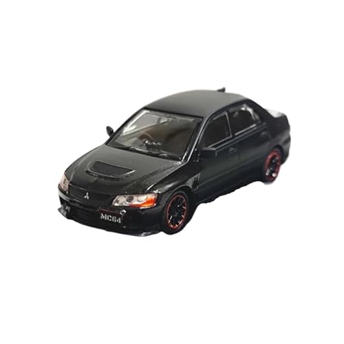 Miniatur Motorfahrzeug-Modelle 1:64 Für Mitsubishi EVO9 Druckguss-Sammelspielzeugauto Statisches Legierungsauto Sammler-Überraschungsspielzeug Fertigmodell von BMAONZ