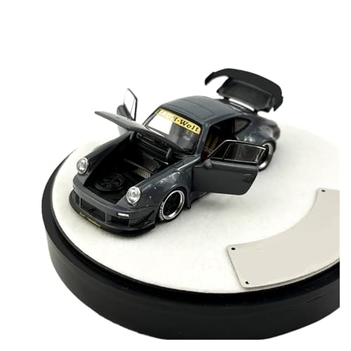 Miniatur Motorfahrzeug-Modelle 1:64 Für Porsche RWB 930 Widebody Zementgrau Legierung Volltür Automodell Vitrine Sammlerdisplay Fertigmodell Miniatur Motorfahrzeug-Modelle 1:64 Für Porsche RWB 930 Widebody Zementgrau Legierung Volltür Automodell Vitrine Sammlerdisplay Fertigmodell von BMAONZ