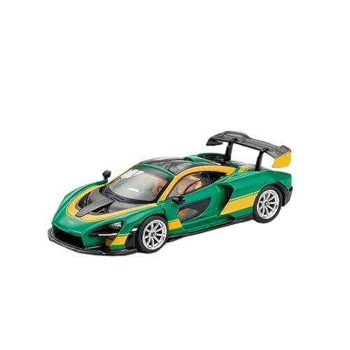 Miniatur Motorfahrzeug-Modelle 1:64 Für Senna MCL1105 1106 1107 Legierung Diecast Statische Miniatur Spielzeug Auto Modell Hobby Sammlerstücke Fertigmodell(Green) von BMAONZ