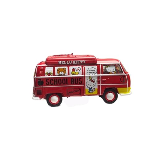 Miniatur Motorfahrzeug-Modelle 1:64 Für Volkswagen T2 VW Typ Van Bus Automodell Klassisches Design Sammlerserie Automodelle Dekoration Fertigmodell von BMAONZ