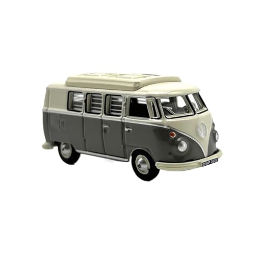 Miniatur Motorfahrzeug-Modelle 1:76 Für VW T1 Camper Van Hobby Collection Legierung Simulation Classic Van Modell Metall Auto Einstellung Ornamente Fertigmodell von BMAONZ