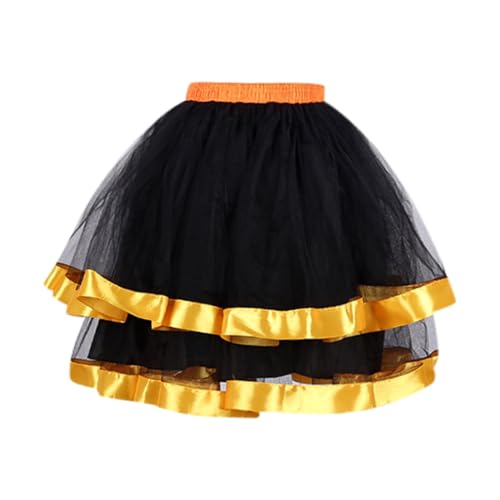 BMKKTOP tüllrock weiß lang hochzeit halloween kostüm damen clown tüllrock weiß kurz größe s tüllrock kinder schwarz glitzer braun mädchen ballerina kostüm damen witch costume kostüm halloween von BMKKTOP