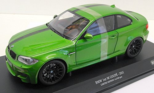 BMW 1er M Coupe, metallic-grün/Dekor, 2011, Modellauto, Fertigmodell, Minichamps 1:18 BMW 1er M Coupe, metallic-grün/Dekor, 2011, Modellauto, Fertigmodell, Minichamps 1:18 von BMW