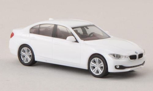 BMW 3er Limousine (F30), weiss , Modellauto, Fertigmodell, Herpa 1:87 von BMW