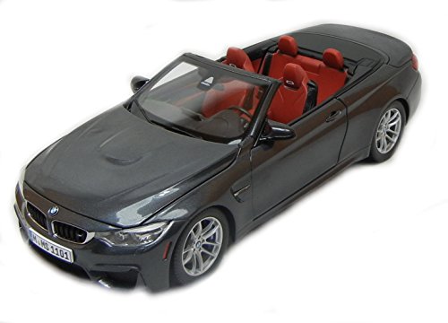 Modellauto 1:18 BMW M4 Cabrio F83 grau metallic von BMW