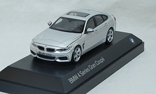 Modellauto 1:43 BMW 4er GT Grand Coupe F36 430i 428i glacier silber metallic von BMW