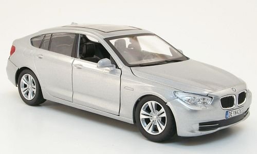 Unbekannt BMW 535i GT, met.-Silbergrau, Modellauto, Fertigmodell, Mondo Motors 1:24 von BMW