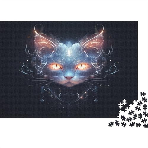 Cat 1000 Teile Erwachsene Puzzle anspruchsvolle Spiele tivi Tolles Geschenk für Erwachsene Rätsel Unmöglich Nachhaltiges Puzzle Erwachsene 1000 Stück 1000 Stück (75 x 50 cm) von BOAHZCJEG