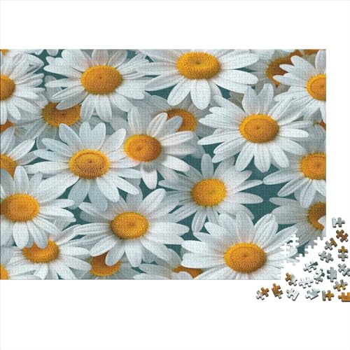 Chrysanthemum Puzzles, Puzzle 1000 Teile, Puzzle für Erwachsene, Kollektion Challenge, unmögliches Puzzle, hochwertiges Druck-Puzzle 1000 Stück (75 x 50 cm) von BOAHZCJEG