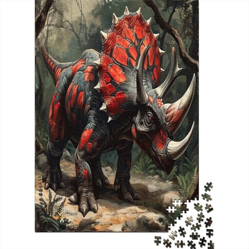 Dinosaurier Puzzlespiel 1000 Teile Puzzles Für Erwachsene Lernspiel Herausforderung Spielzeug 1000 Teile Puzzles Für Erwachsene Kinder Erwachsenen Puzzlespiel Puzzel 1000pcs (75x50cm) von BOAHZCJEG