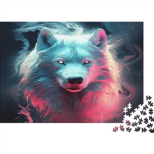 Direwolf Puzzle mit 1000 Teilen für Erwachsene, unmögliches Geschicklichkeitsspiel für die ganze Familie, anspruchsvolle Puzzlespiele, tolles Geschenk für Erwachsene, 1000 Stück (75 x 50 cm) von BOAHZCJEG