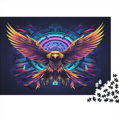 Eagle Puzzle mit 1000 Teilen Puzzle für Erwachsene Unmögliche Puzzles Geschicklichkeitsspiel Für Die ganze Familie Dekoration Holzpuzzle 1000 Teile (75 x 50 cm) von BOAHZCJEG