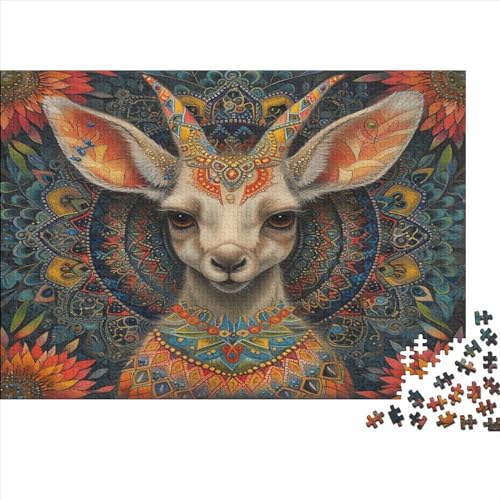 Goat Puzzle mit 1000 Teilen für Erwachsene, unmöglich, Geschicklichkeitsspiel für die ganze Familie, anspruchsvolle Puzzlespiele, tolles Geschenk für Erwachsene, 1000 Stück (75 x 50 cm) von BOAHZCJEG