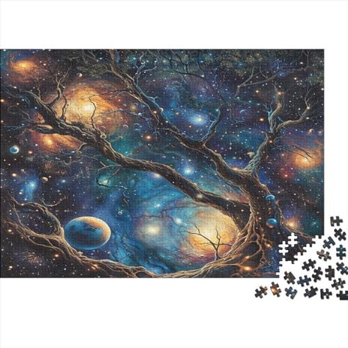 Kosmische Planeten Puzzle 1000 Teile Erwachsene, Puzzlespiel Jigsaw Puzzles Erwachsenen Puzzlespiel Puzzel 1000pcs (75x50cm) von BOAHZCJEG