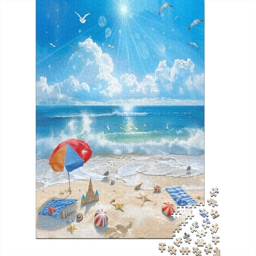 Möwe Puzzle 1000 Teile Puzzles Für Erwachsene Lernspiel Herausforderungsspielzeug 1000-teilige Puzzlespiel Für Erwachsene Kinder Puzzel 1000pcs (75x50cm) von BOAHZCJEG