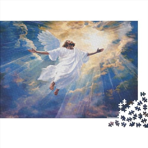 Mythischer Jesus Puzzlespiel 1000 Teile Puzzle Für Erwachsene Und Kinder Ab 14 Jahren, Puzzle-Motiv Erwachsenen Puzzlespiel Puzzel 1000pcs (75x50cm) von BOAHZCJEG