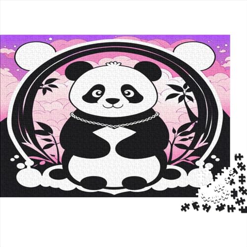 Panda Puzzle 1000 Teile Puzzle Für Erwachsene Und Kinder Ab 14 Jahren Puzzel 1000pcs (75x50cm) von BOAHZCJEG