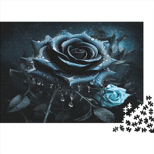 Rose 1000 Teile Puzzle, Puzzles Für Erwachsene, 1000 Teile Puzzlespiel Für Jugendliche & Erwachsene Puzzlespiel Puzzel 1000pcs (75x50cm) von BOAHZCJEG