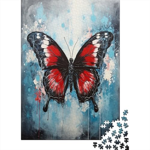 Schmetterling 1000 Teile Puzzle, Puzzles Für Erwachsene, 1000 Teile Puzzlespiel Für Jugendliche & Erwachsene Puzzlespiel Puzzel 1000pcs (75x50cm) von BOAHZCJEG