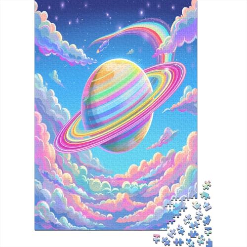 Schöner Planet Puzzle 1000 Teile,Puzzle Für Erwachsene, Impossible Puzzle,Puzzle 1000 Puzzle Home DekoRatteion Puzzle,Erwachsenenpuzzle Puzzel 1000pcs (75x50cm) von BOAHZCJEG