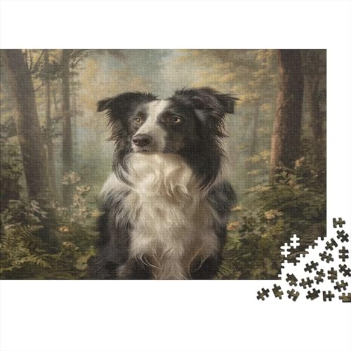 Springer Spaniel Puzzle 1000 Teile Puzzles Für Erwachsene Lernspiel Herausforderungsspielzeug 1000-teilige Puzzlespiel Für Erwachsene Kinder Puzzel 1000pcs (75x50cm) von BOAHZCJEG