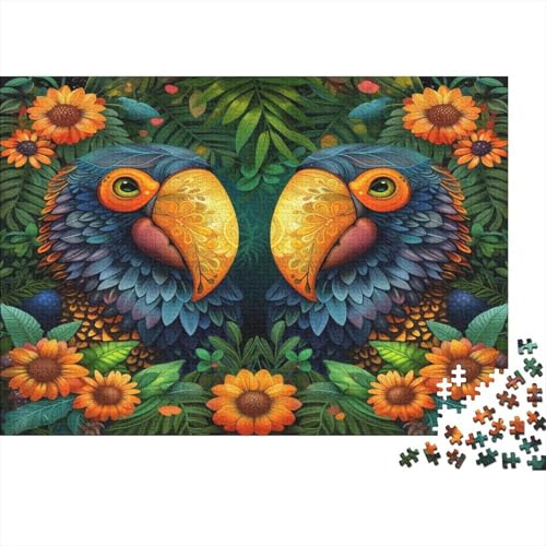 Vogel Paradise Puzzle 1000 Teile Puzzle Für Erwachsene Und Kinder Ab 14 Jahren Puzzel 1000pcs (75x50cm) von BOAHZCJEG