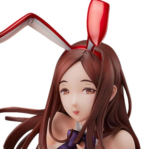 BOCGRCTY Ecchi-Figur, Anime-Mädchenfiguren, Anime-Figur Mädchen, Original -Akagi Youko- 1/4 Bunny Ver. Comicfigur, Hentai-Figur, PVC, Spielzeugstatue, Modellsammlung, Puppengeschenke, unzensiert von BOCGRCTY