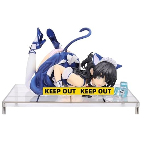 BOCGRCTY Ecchi-Figur, Anime-Mädchenfiguren, Anime-Figur Mädchen, Original – Cat Lap Milk – 1/7, Hentai-Figur, PVC, Spielzeugstatue, Modellsammlung, Puppengeschenke, unzensiertes Blau von BOCGRCTY