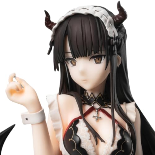 BOCGRCTY Ecchi-Figur, Anime-Mädchenfiguren, Anime-Figur Mädchen, Original -Taya- 1/6 Akuma Maid Ver. Comicfigur, Hentai-Figur, PVC, Spielzeugstatue, Modellsammlung, Puppengeschenke, unzensiert von BOCGRCTY