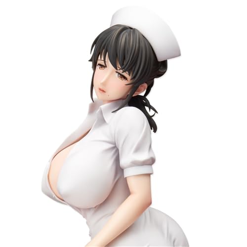 BOCGRCTY Ecchi-Figur Beauty Girl-Figuren/Anime-Figur Mädchen/Original 1/4 Krankenschwesteruniform Ver. Comicfiguren/Hentai-Figur/PVC/Spielzeugstatue/Modellsammlung/Puppengeschenke von BOCGRCTY