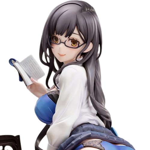 BOCGRCTY Ecchi-Figur Beauty Girl-Figuren/Anime-Figur Mädchen/Original – Der literarische Typ – 1/7 Comicfiguren/Hentai-Figur/PVC/Spielzeugstatue/Modellsammlung/Puppengeschenke von BOCGRCTY