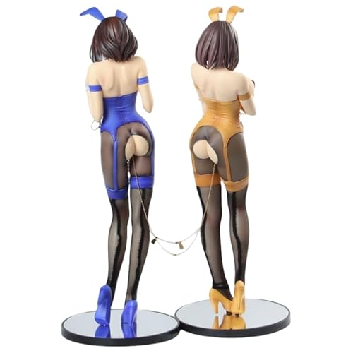 BOCGRCTY NSFW-Figur, Anime-Figur Mädchen, 1/4 Bunny Ver. Vollbusiger Körper 2 STK Fertige Figur, Hentai-Figur, Actionfiguren, Spielzeugstatue, Sammelgeschenk, Unzensiert von BOCGRCTY