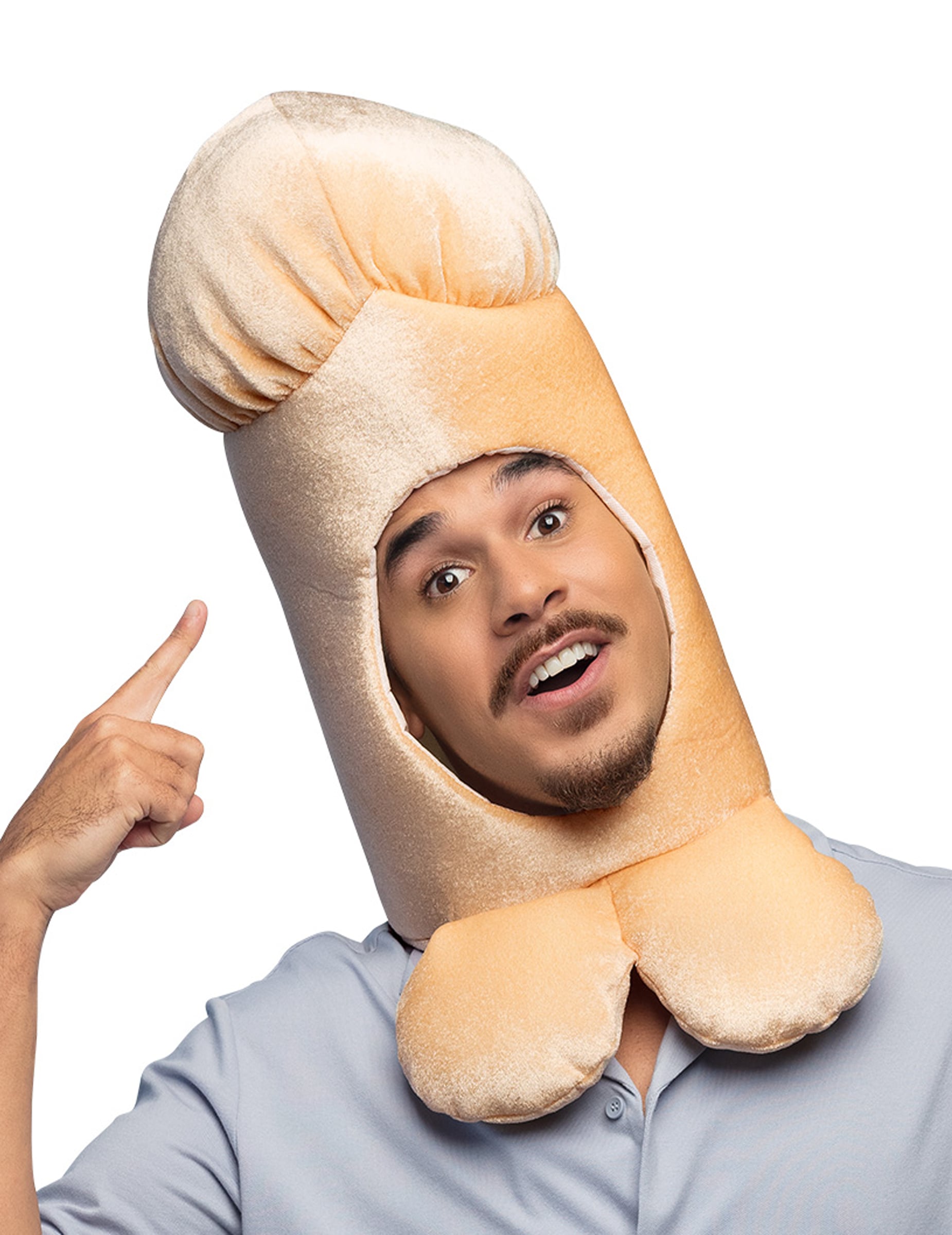 Chapeau Zizi Humor Hut für Erwachsene - Lustiges Kostüm Accessoires für JGA, Karneval + Mottoparty Chapeau Zizi Humor Hut für Erwachsene - Lustiges Kostüm Accessoires für JGA, Karneval + Mottoparty von BOLAND BV